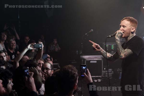 FRANK CARTER AND THE RATTLESNAKES - 2015-12-09 - PARIS - Trabendo - 